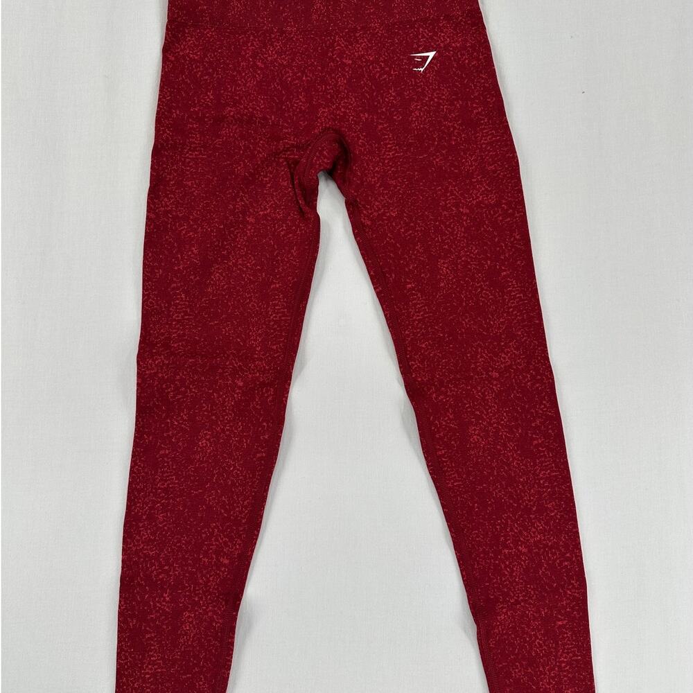Gymshark Adapt‎ Camo Seamless Leggings Savanna | Cherry Brown